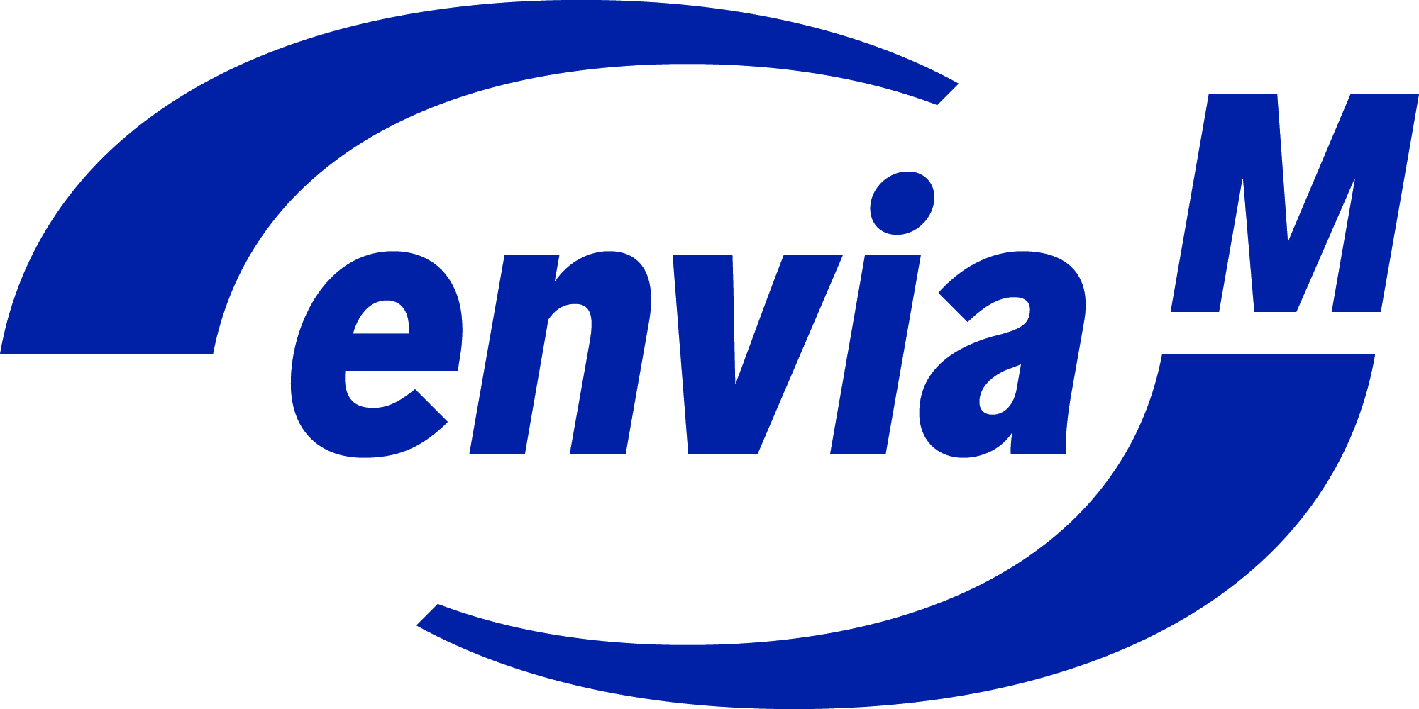 EnviaM Logo ForwardBlue CMYK